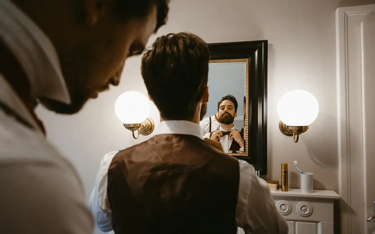 Fliege binden Anleitung